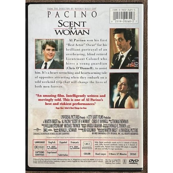Scent of a Woman - DVD - Widescreen - Picture 2 of 5